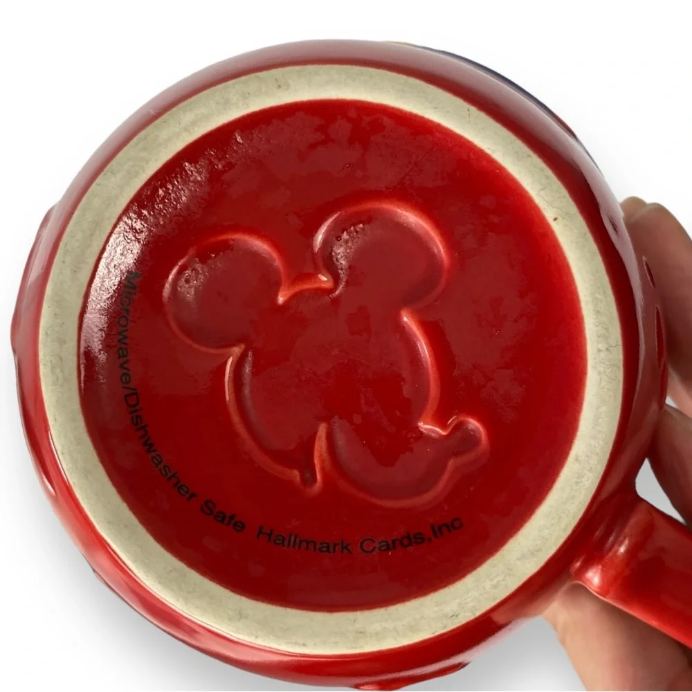 Hallmark 3D DISNEY'S Coffee Mug MICKEY & MINNIE MOUSE‎